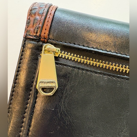 Brahmin Tuscan Tri-Texture Checkbook Wallet - Picture 5 of 11